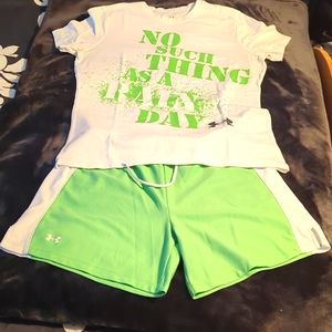 Under armor running set